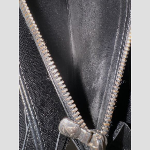 Vintage Louis Vuitton Womens Black Epi Zippy Wallet - Picture 8 of 8